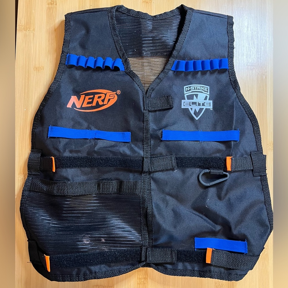 Nerf Tactical Vest with Blue Accents
